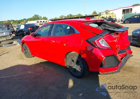 2017 Honda Civic Ex from USA, damaged, VIN SHHFK7H56HU224141